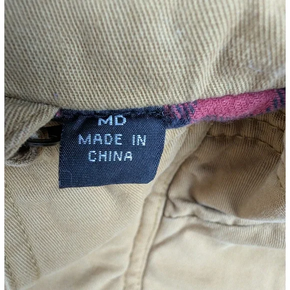 Chase Authentics Canvas Jacket Mens Medium Tony Stewart Nascar Chore Coat Grunge - Picture 4 of 8